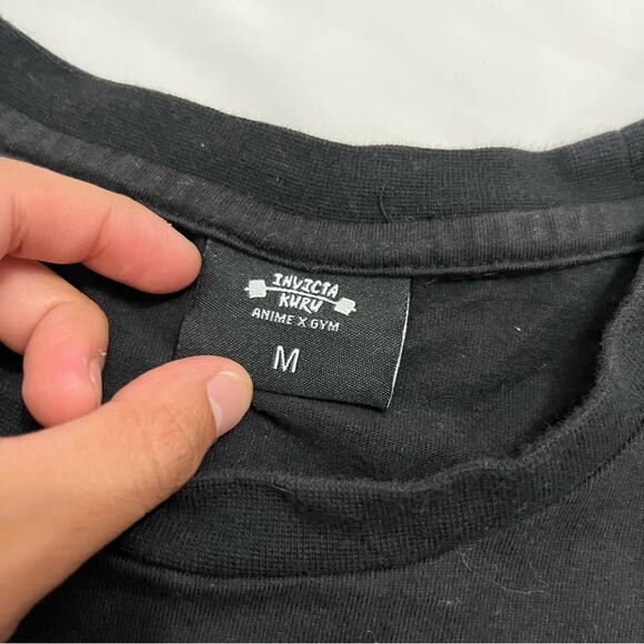 Vintage Y2K Baki Invicta Kuru Unconquerable Crew Anime x Gym Top Size M - Picture 3 of 6